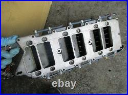 2002 Yamaha 175hp HPDI Outboard intake manifold with reed valve set 68h-13610