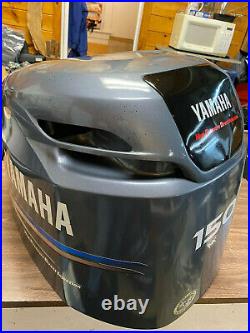 2004 Yamaha 150 HP HPDI 2 Stroke Outboard Hood Top Cowl Cover Freshwater MN