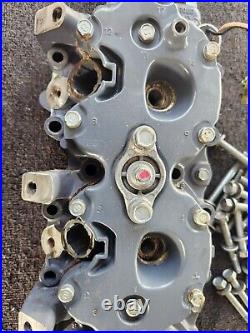 2005 Yamaha 225/250 hp Vmax HPDI outboard cylinder head and bolts (stbd)