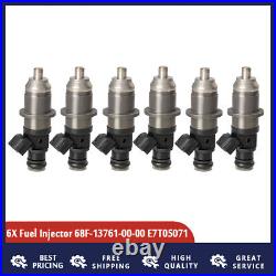 6x Fuel Injector 68F-13761-00-00 For Yamaha Outboard HPDI 150-200 HP E7T25071