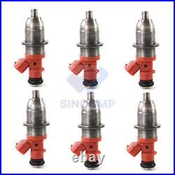 6x Fuel Injectors 68F-13761-00-00 E7T25071 For Yamaha Outboard HPDI 150-200