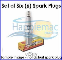NGK Yamaha HPDI Spark Plug BKR6EKU Set of 6