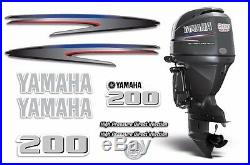 Yamaha 200 HPDI Sticker Decals Outboard Engine Graphic 200hp sticker USA MADE