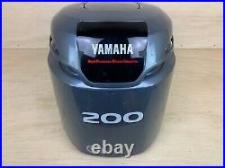 Yamaha 200HP HPDI Outboard Engine Top Cover Cowling Hood Lid Top