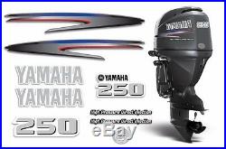 Yamaha 250 HPDI Sticker Decals Outboard Engine Graphic 250hp Sticker USA MADE