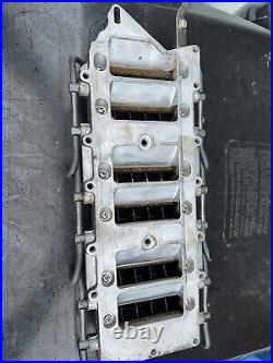 Yamaha HPDI 200hp outboard intake manifold with reed valves (68F-13624-00-1S)