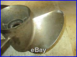 Yamaha HPDI 200hp outboard stainless steel propeller 13 3/4 by 17 M-2