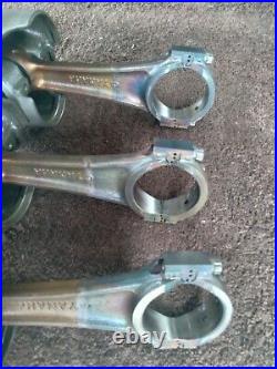Yamaha HPDI 200hp outboard starboard pistons and rods (3) 2006