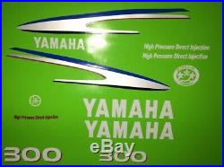 Yamaha HPDI Outboard Engine Decal 300hp Kit High Pressure Direct Injection