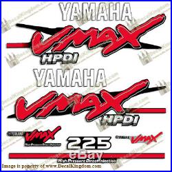 Yamaha VMAX HPDI Outboard Engine Decal (Multiple HP) 3M Marine Grade