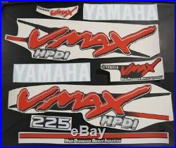 Yamaha Vmax HPDI Outboard Engine Decal Sticker Kit Full Set High Pressure 225 HP